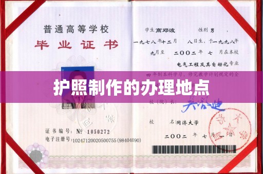 杨浦护照制作的办理地点