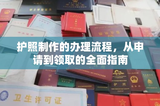 杨浦护照制作的办理流程，从申请到领取的全面指南