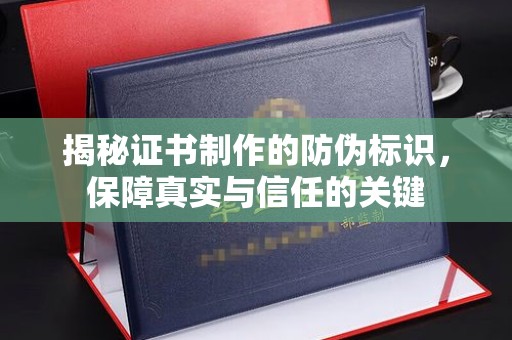 杨浦揭秘证书制作的防伪标识，保障真实与信任的关键