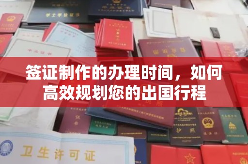 杨浦签证制作的办理时间，如何高效规划您的出国行程