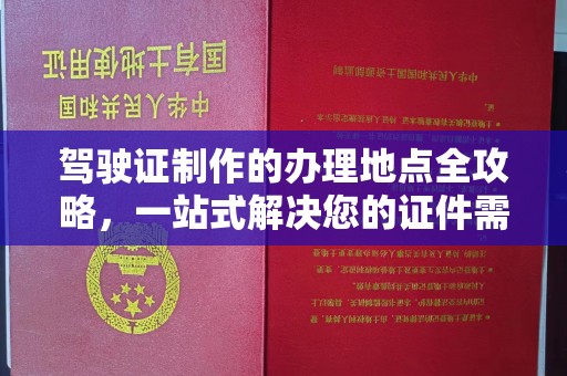 杨浦驾驶证制作的办理地点全攻略，一站式解决您的证件需求